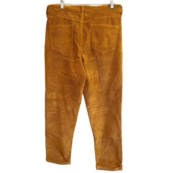 American Eagle Women’s Corduroy Mom Jeans Size 14 L – Stretch Cuffed - Picture 2 of 8